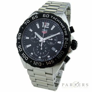 Tag Heuer Formula 1 Stainless Steel Quartz Chrono Wristwatch Caz1010.  Ba0842