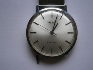 Vintage Gents Wristwatch Tissot Mechanical Watch Spares 781 - 1 Swiss