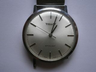 Vintage gents wristwatch TISSOT mechanical watch spares 781 - 1 swiss 2
