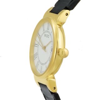 Mido Dorada Gold Dial Gold - plated Ladies Watch Swiss Made 3