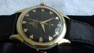 Omega CONSTELLATION cal 505 automatic 24 jewels DIAL BLACK HONEYCOMB 4