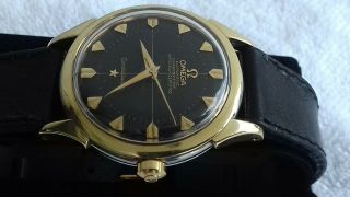 Omega CONSTELLATION cal 505 automatic 24 jewels DIAL BLACK HONEYCOMB 5