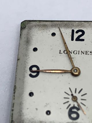 Longines Cal 8LN Vintage Watch Movement 17 Jewel With Dial Ticking Strong F1821 7
