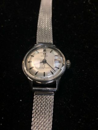 Vintage Ladys Omega Watch Seamaster Ladymatic Stainless Steel