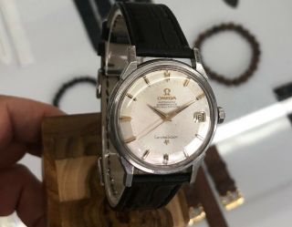 Omega Constellation Pie Pan Ref.  168.  005 Steel 34mm Vintage Watch For Men