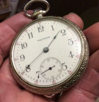 1903 Waltham Model 1899 Grade 620 16s15j Of Gf Pocket Watch - Running