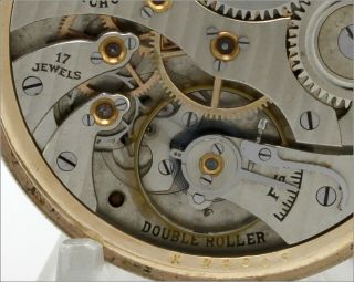 Antique - 1926 ILLINOIS 17J 12s Gr.  405 Dueber 10k Case - Pocket Watch 7