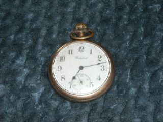 Vtg " Rockford " Pocket Watch,  Parts/repair Size 16s - 15 Jeweled 1913??