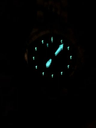Very Rare Teal Fossil Blue Watch AM - 3206 90s Steel Men’s Watch Surviver 2