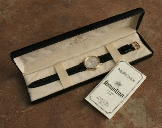 Vintage Hamilton Masterpiece Watch 6210