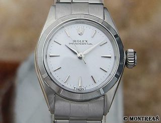 Rolex 6623 Vintage Automatic Ladies 25mm Swiss Made Stainless St 1964 Watch S138