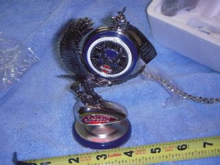 1998 Franklin Harley Davidson Precision Packet Watch Heritage Springer Mib