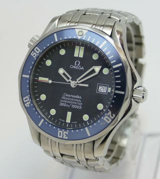Omega Seamaster Professional Automatic 168.  1623 Chronometer Blue Wave Dial 41mm