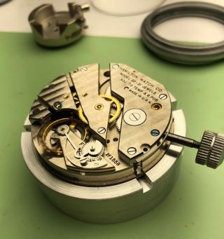 Hamilton Model 22 Chronometer Movement holder 6