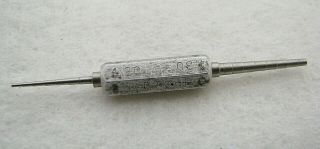 Vintage Swartchild Watchmakers Jewel Hole Gauge Watch Repair Tool Parts