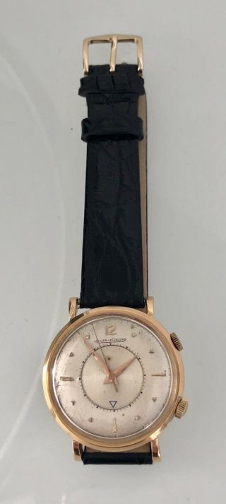 A Vintage Jaeger - Le Coultre Gents Wristwatch 18ct