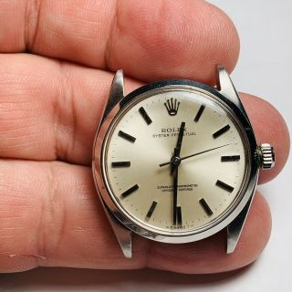Estate Purchased Vintage Men’s 6564 Rolex Oyster Stainless Watch 3