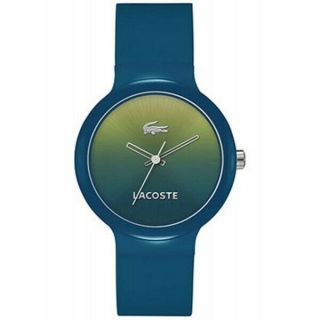 Lacoste 2020080 Watch : Quartz Analog Blue Silicone
