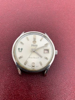 Rado Green Horse 6 Swiss Divers Watch With Date Ufix 1960s