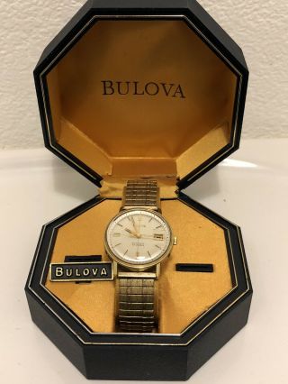 Vintage Bulova Automatic 23 Jewels Mens Watch