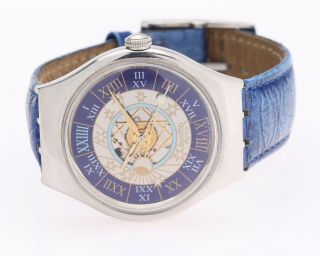 Swatch Tresor Magique Platinum Saz.  101 Automatic Wristwatch
