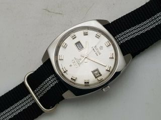 Vintage Titoni Space Star 009 Rotomatic 25J Cal ETA 2778 Swiss Men ' s Wrist Watch 7