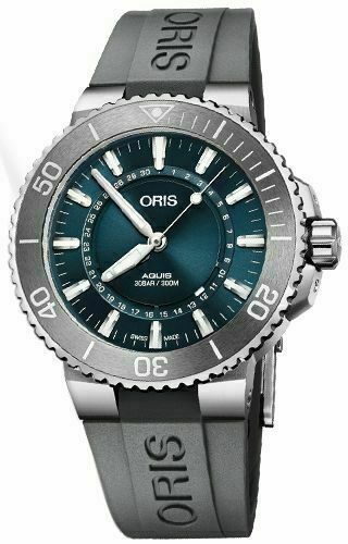 ORIS Aquis Source of Life Limited Edition Men ' s Swiss Wristwatch.  1 of 2343 2