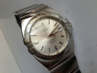 Omega Constellation Double Eagle Perpetual Calendar Stainless Steel Quartz Watch