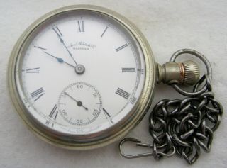 Antique 18s Elgin Grade 207 7j Pocket Watch Parts Repair