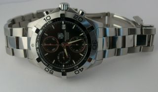 Gents Tag Heuer Aqua Racer Chronograph Automatic Wristwatch 300m