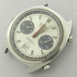Heuer Carrera 1153s Vintage Chronograph Watch Project 100 1969 Cal.  11