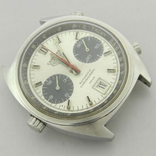 HEUER CARRERA 1153S VINTAGE CHRONOGRAPH WATCH PROJECT 100 1969 CAL.  11 2