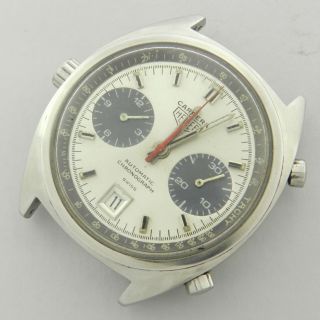 HEUER CARRERA 1153S VINTAGE CHRONOGRAPH WATCH PROJECT 100 1969 CAL.  11 6