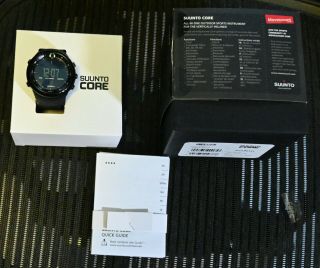 Suunto Ss014279010 Core Classic Outdoor Watch - Black