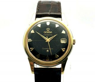 Omega Constellation Automatic Black Arrow Markers Pie Pan Cal 561 Swiss Watch