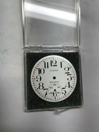 Illinois 16 Size Bunn Special Montgomery Dial For Illinois Pocket Watch