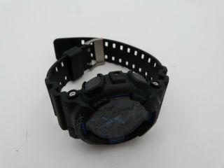 Casio G - Shock Men ' s Black/Blue Digital/Analog Watch - Model GA - 100 8