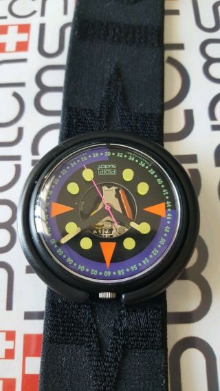 Swatch Uphill Pwb164 1992 Pop 39mm Textile
