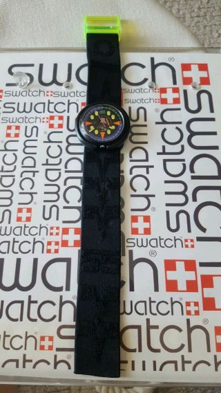Swatch Uphill PWB164 1992 Pop 39mm Textile 3