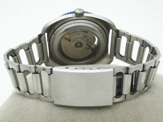 Vintage Swiss Skeleton 23J Automatic Cal.  2842 ETA St Steel Men ' s Wrist Watch 8