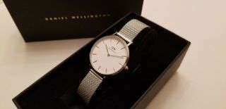 Daniel Wellington Dw00100164 32mm Classic Petite Sterling Ladies Watch
