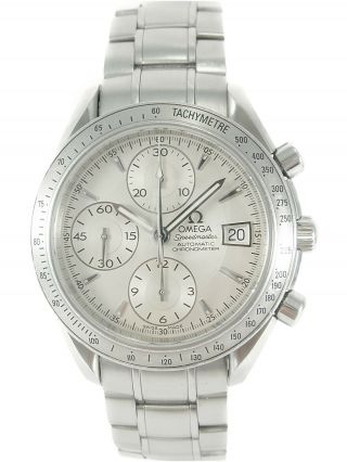 Omega Speedmaster Automatic Chronometer Chronograph Date Watch 3211.  30