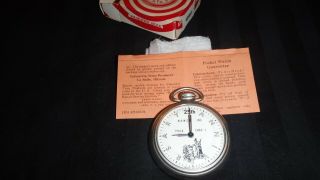 Vintage ✔N.  A.  W.  C.  C.  1968✔25th Anniversary Philadelphia CHAPTER 1 Pocket Watch 3