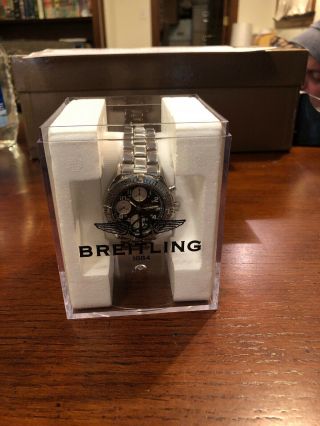 Breitling Mens Chronograph Stainless Steel Ref.  A13035.  1