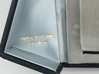 VERY RARE 1960 ' S PATEK PHILIPPE BUTTERFLY STYLE WRIST WATCH DISPLAY BOX 4