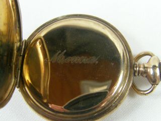 Elgin Pocket Watch 0 Size Grade 354 - 15 Jewels c.  1912 Gold Filled Fancy Case 7