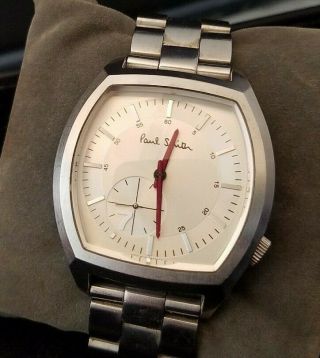 Pre - Owned Paul Smith Quartz Analog Small Second Hand Watch For Men