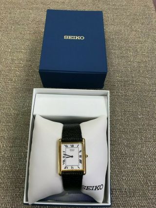 Pre Owned,  Seiko Quartz 5y30 - 5360 Watch Base Metal St.  Steel Back