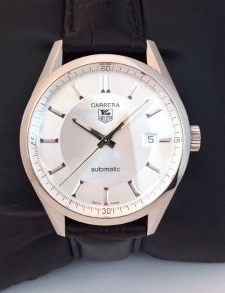 Tag Heuer Carrera Calibre 5 Mens Watch Automatic Wv211a In Cond.