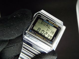 Casio Vintage Digital Watch Db - 310 871 Data Bank Retro Telememo 30 Old School